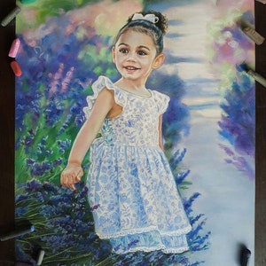 Portrait from photo Painting Portrait Custom portrait Custom painting Children portrait Custom Wedding portrait  Family portrait from photo