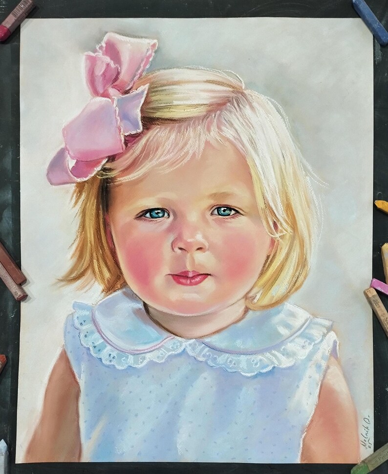Portrait from photo Painting Portrait Custom portrait Custom painting Children portrait Custom Wedding portrait  Family portrait from photo