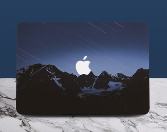 Shooting Star Mountain Macbook-hoes voor MacBook Pro 14 A3112, MacBook Pro 16 A2991, MacBook Air 13 A3240, McBook Air 15 A3241,