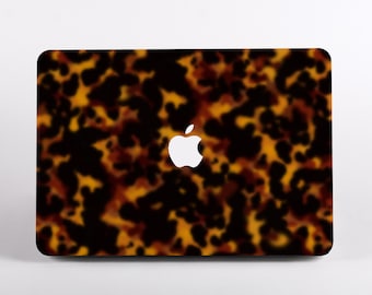 Schildpadprint MacBook Air 13 inch hoesje M5 M4 M3 M2 M1 Mac Book Pro 16 14 15" laptop harde kaft 2025 2024 A3434 A2337 A2681 Leopard
