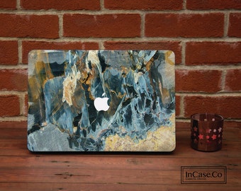 Stone Marble Macbook Case Macbook Air 13 M2 A2681, Macbook Pro 13 M2 A2338, Macbook Pro 14 A2442, MacBook Pro 16 A2485, MacBook Pro 15