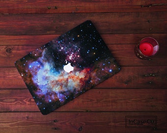 Kleurrijke Nebula MacBook-hoes: voor MacBook Pro 14 A3112, MacBook Pro 16 A2991, MacBook Air 13 A3240, McBook Air 15 A3241,