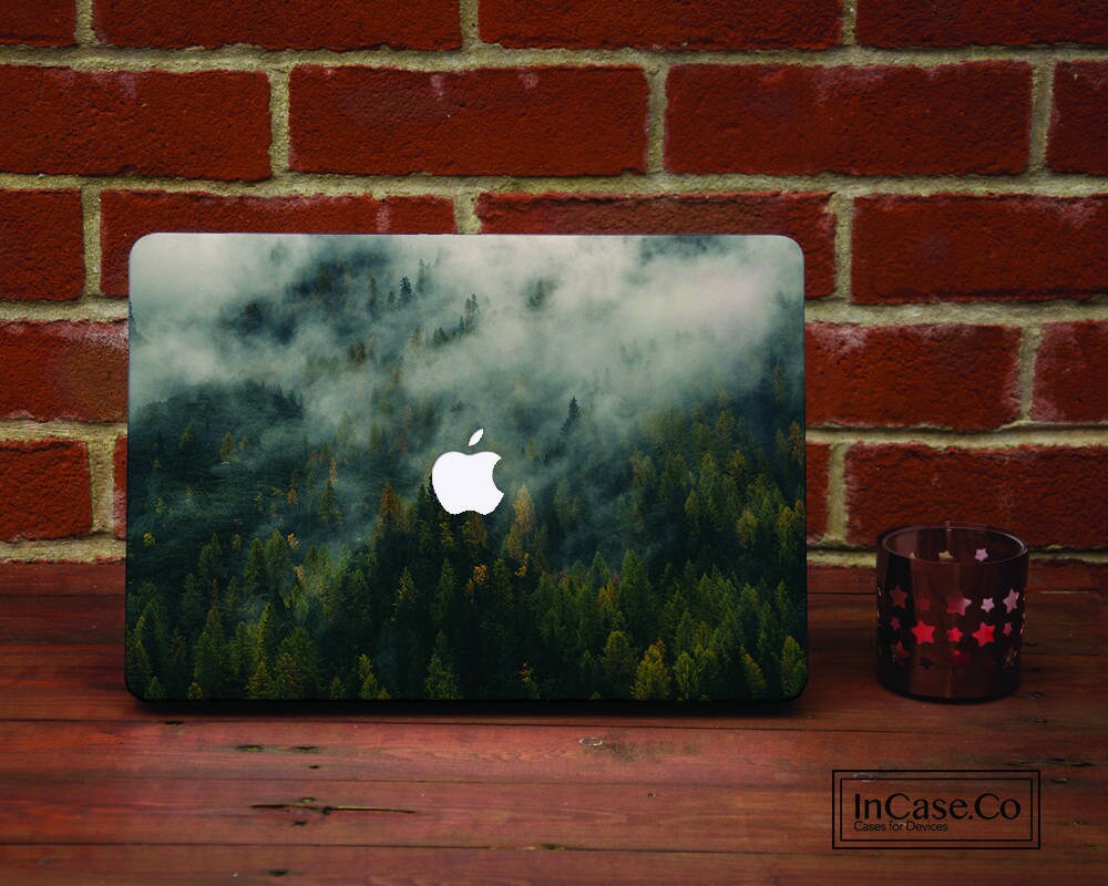 Foggy Forest MacBook Pro 14 A2442 Case Forest MacBook Pro 16 