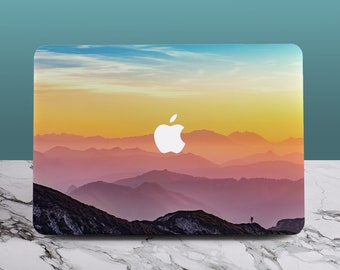 Rainbow Dawn MacBook-hoes: MacBook Pro 14 A3112, MacBook Pro 16 A2991, MacBook Air 13 A3240, MacBook Air 15 A3241,