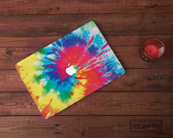 tie dye macbook air case