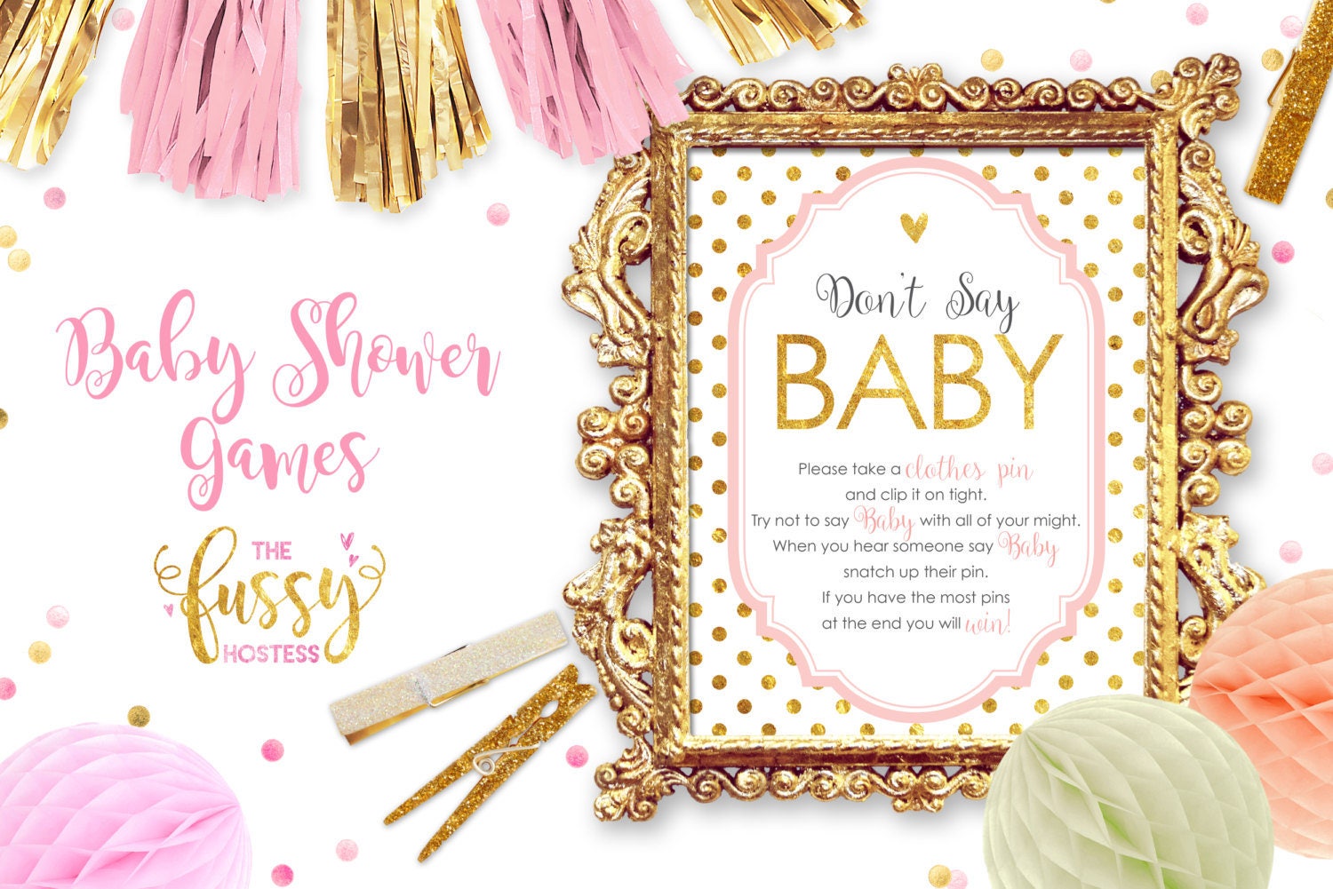 Baby Shower Banner Baby Printable Baby Shower Banner | Etsy