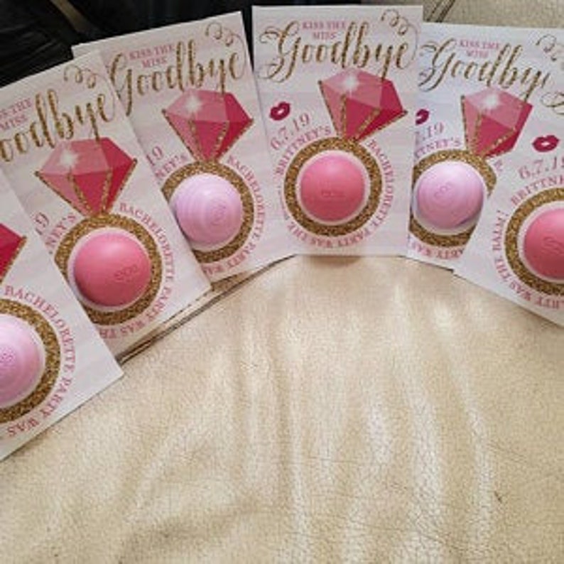 EOS Lip Balm Holders Bridal Shower Favor EOS Bridal Shower Etsy