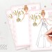 Virtual Printable Favorite Memory of the Bride Bridal - Etsy