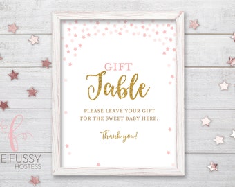 Gift Table Sign, Baby Shower Gifts Sign, Bridal Shower Gifts Sign, Wedding Gifts Table, Baby Shower Signs, Bridal Shower Sign, Printable