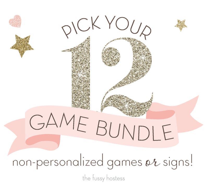 Don't Say Baby Necklace Shower Game Baby Shower Game Etsy