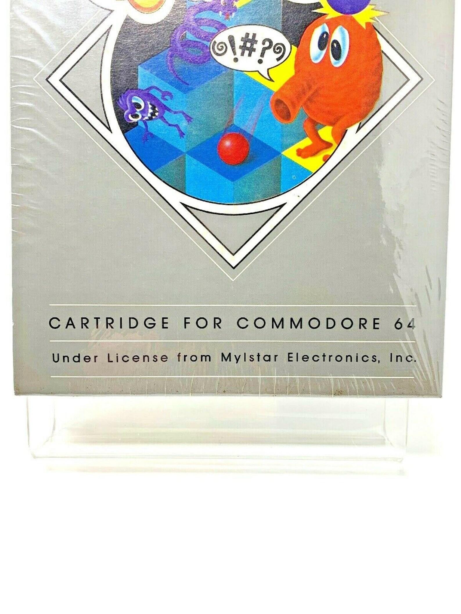 New Sealed Qbert Qbert Classic Vintage Game Commodore 64 Etsy