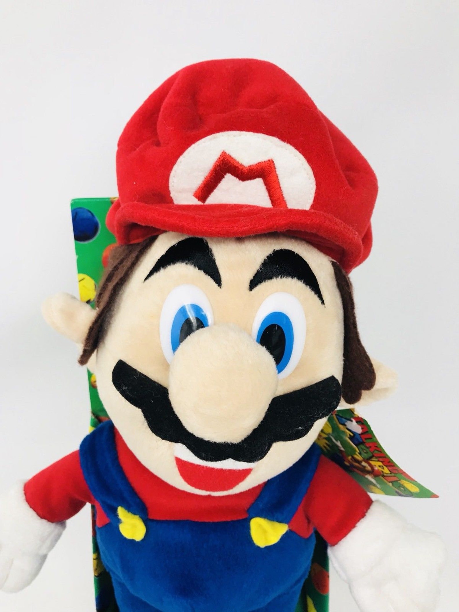 New Talking Mario Plush Nintendo Mario Brothers Rare Tested Etsy