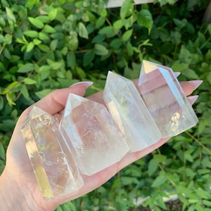 Clear Quartz Crystal Point (Qty: 1) (M)