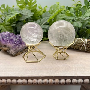 Geometric Hexagon Metal Sphere Stand Rose Gold/Copper/Silver/Black/Gold Qty:1 image 3