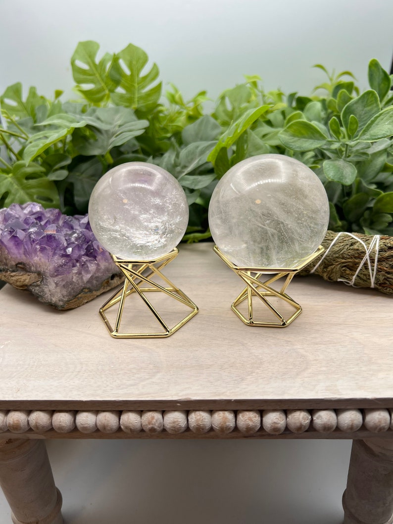 Geometric Hexagon Metal Sphere Stand Rose Gold/Copper/Silver/Black/Gold Qty:1 image 3
