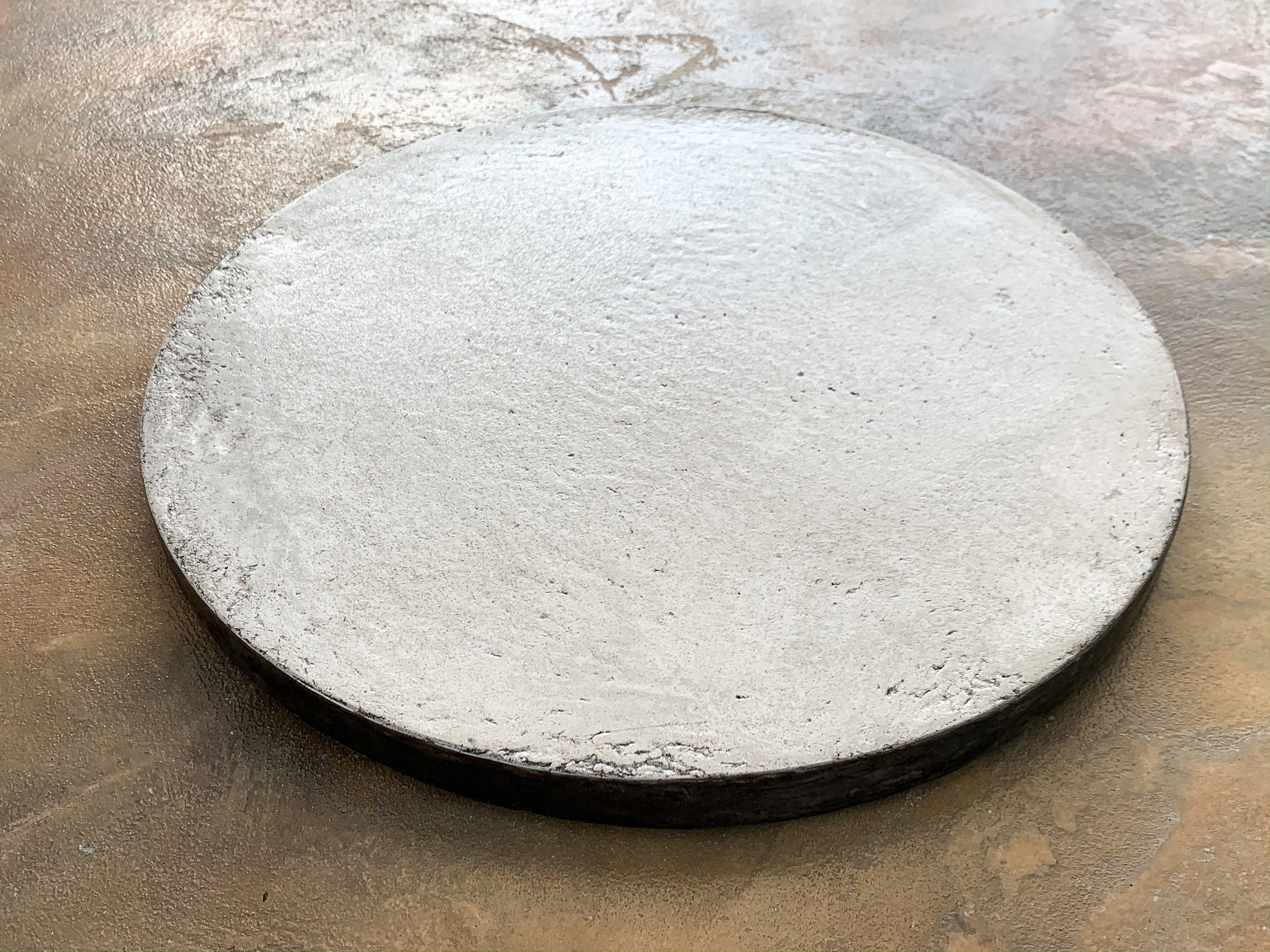 7.5 Small Concrete Lazy Susan Turntable – j.bird artisan concrete