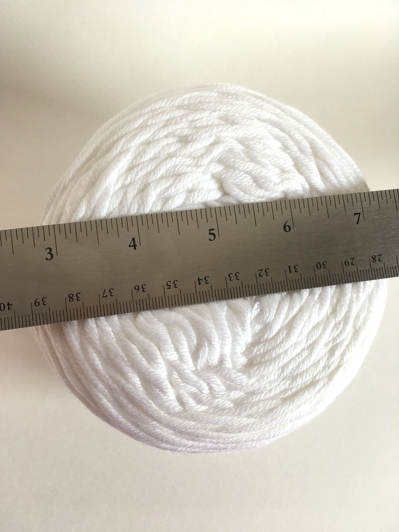 3mm White Macrame Cord / Soft Knotting String / 100% Cotton | Etsy