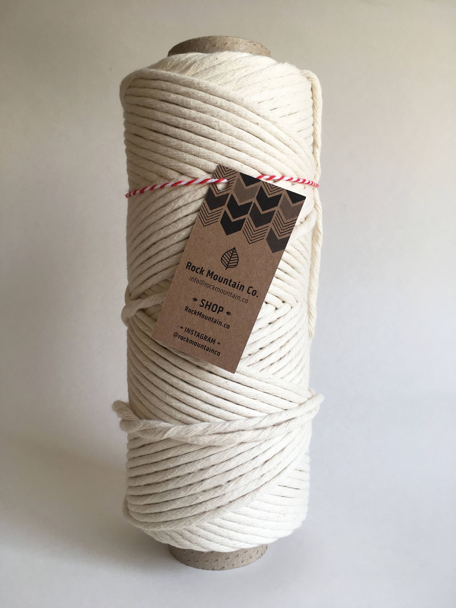 8mm Single Strand Cotton Macrame Cord / Bulk Fiber Art String - Etsy