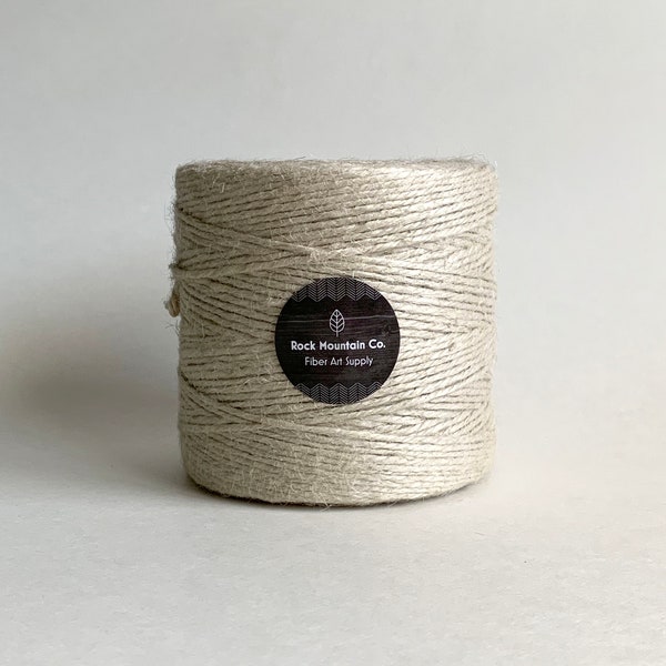 2mm-3mm Jute Light Natural Beige 890 feet