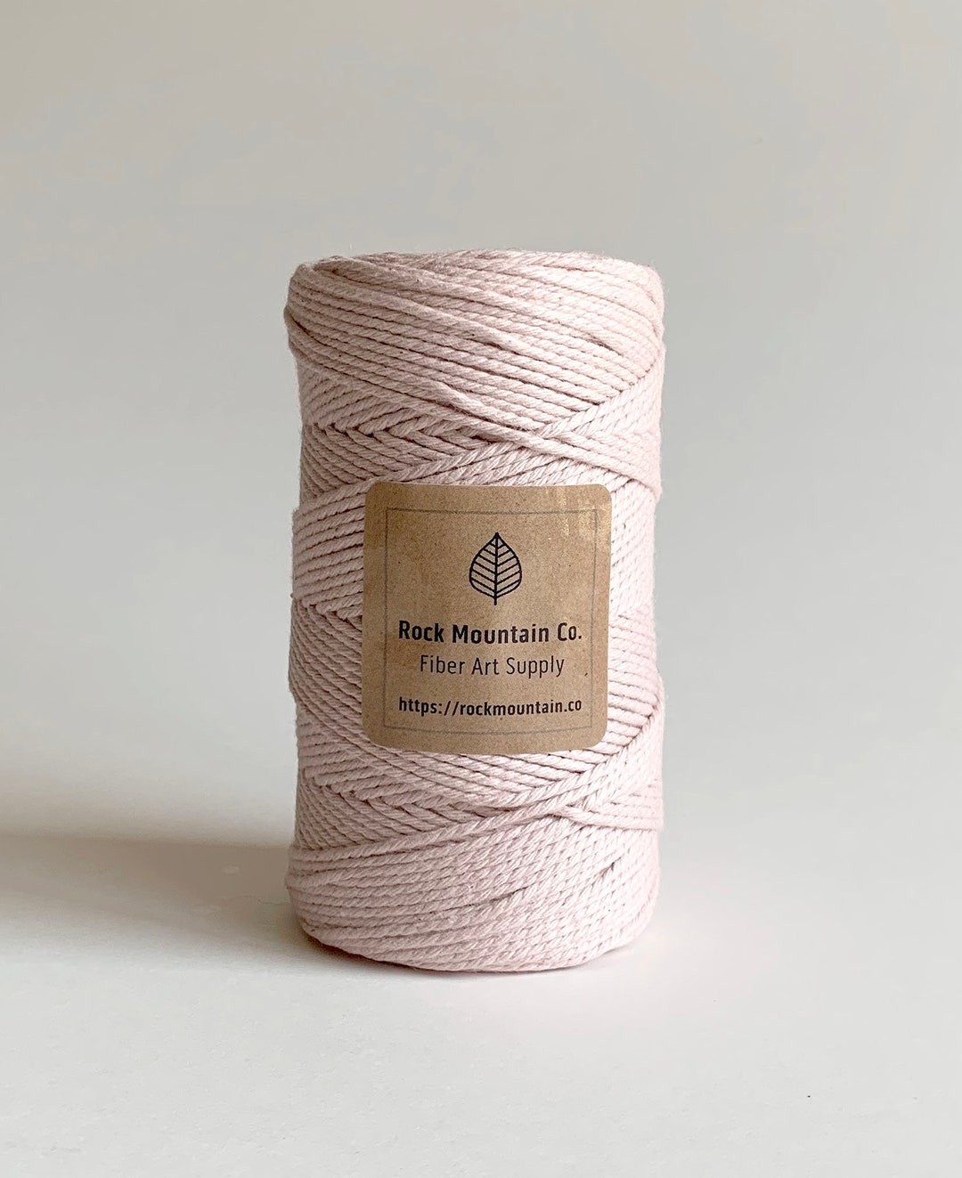 2mm 2 Strand Cotton Macrame String - Cotton Candy Pink Craft Cord, AZO ...
