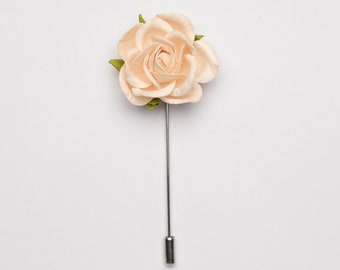 Neu Creme Hellbeige Elfenbein-Rose Feder Haarteil Strass Brosche Klemme Hfdcm Neu Creme Hellbeige Elfenbein-Rose Feder Haarteil Strass Brosche Klemme Hfdcm