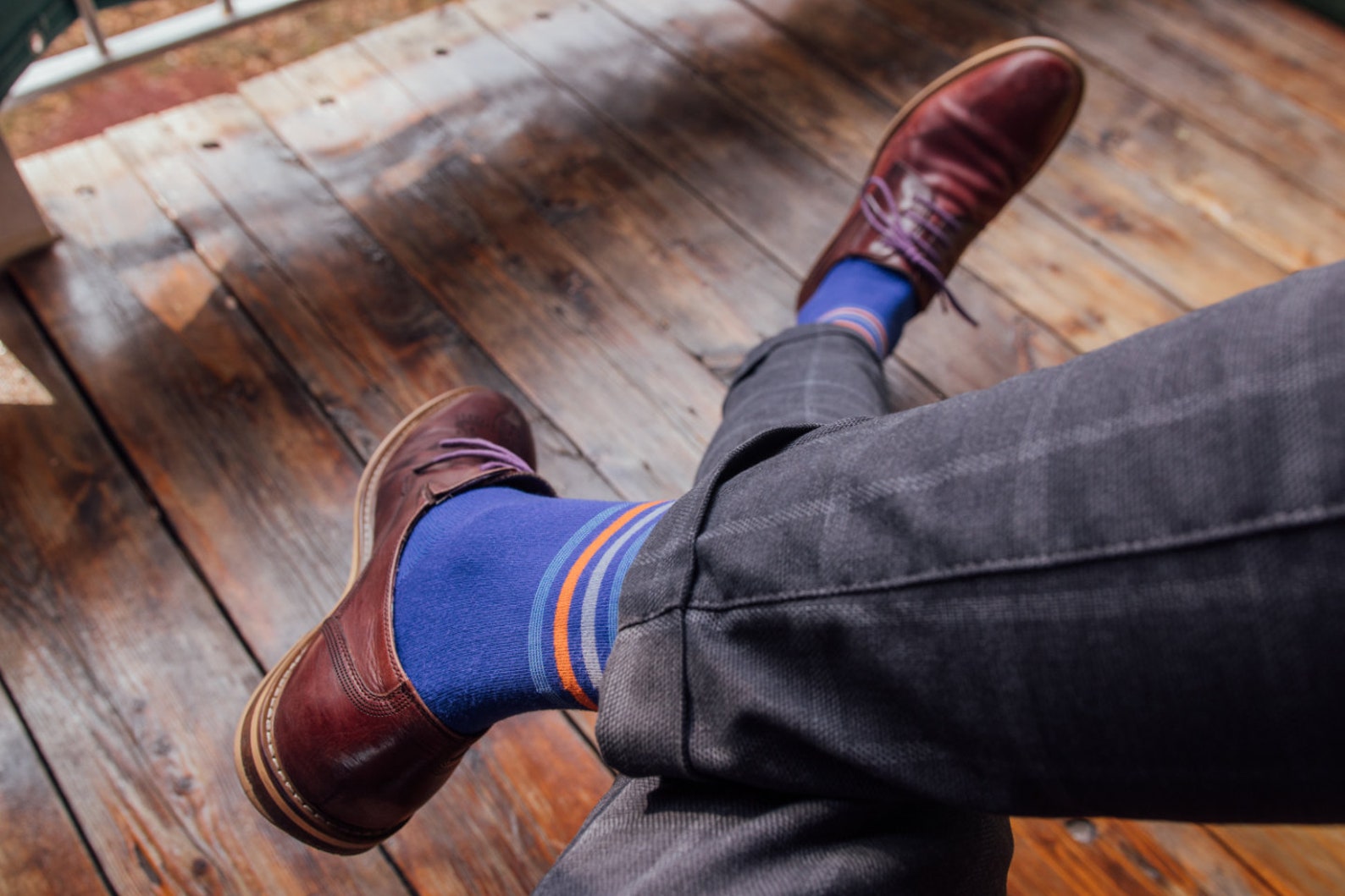 Calcetines azules Calcetines casuales Calcetines para | Etsy