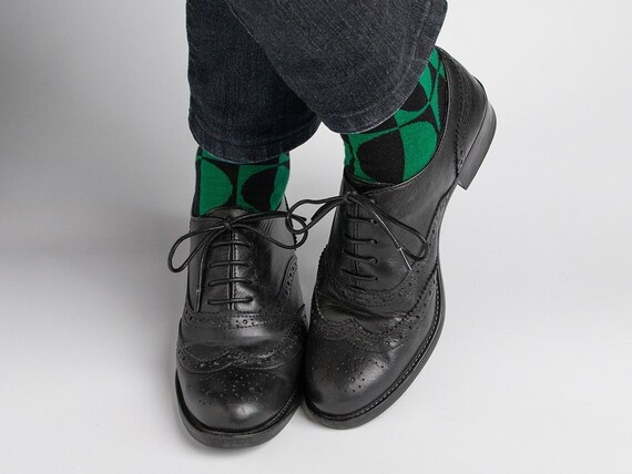 Art Deco Socks in Size 3.5-6 US/35-38 EU, Unique Gift for Him, Best Man Socks, Funny Boyfriend Gift, Winter Cotton Men Socks,Coworker Gift,