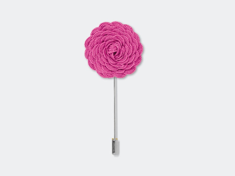 Rosa Boutonniere, Herren Accessoires Revers, Anzug Blume, Rosa Anstecknadel Männer, Blumen Knopfloch, Trauzeugen Geschenk, Blumen Anstecknadel, Geschenk für Ihn Bild 3