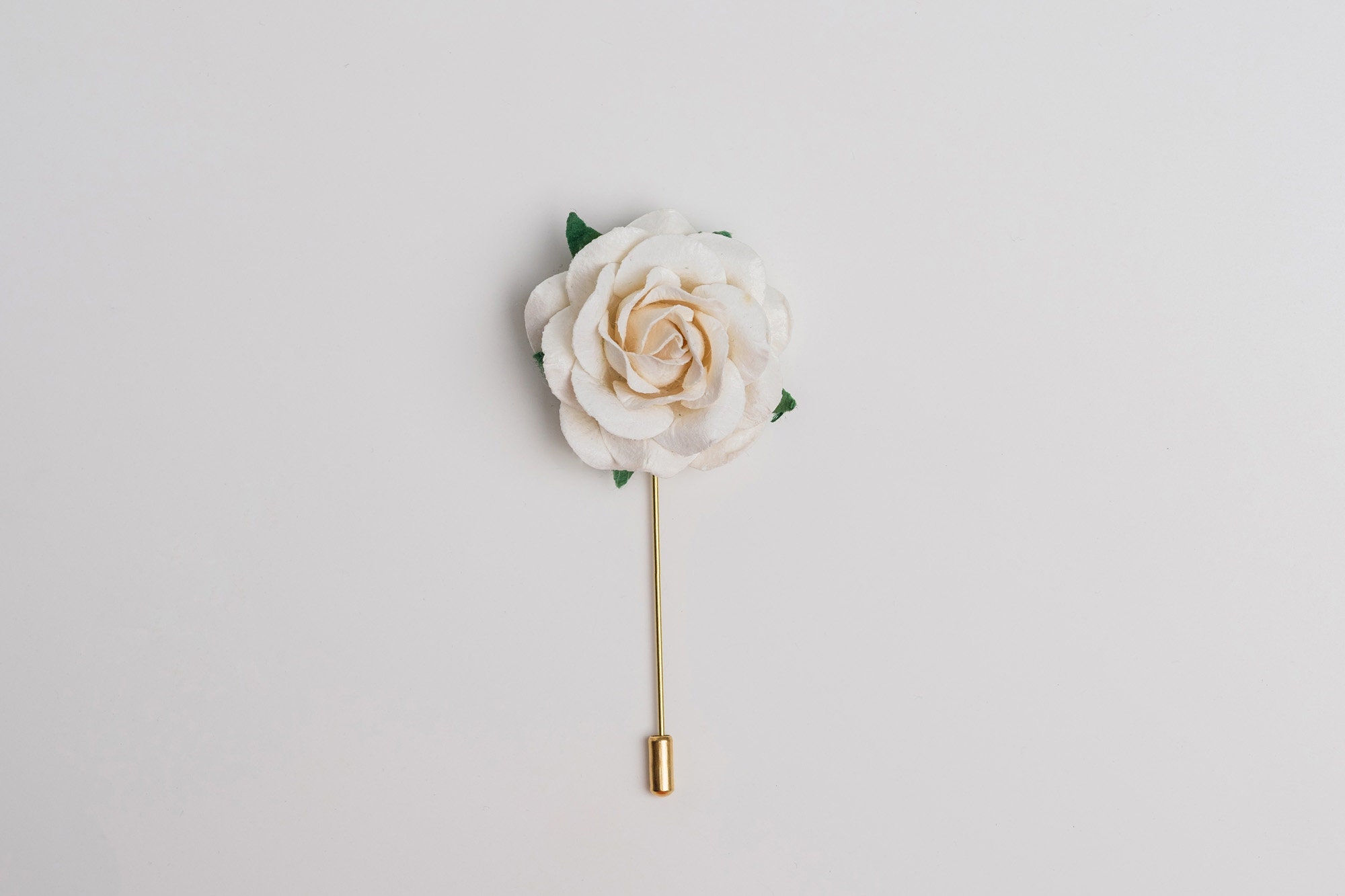 6 Fiori All' Occhiello Uomo Con Spilla - Boutonniere Rosa Viola Con Perle E Fiocco, Per Sposo, Testimoni, Ospiti Matrimonio E Ballo - 4