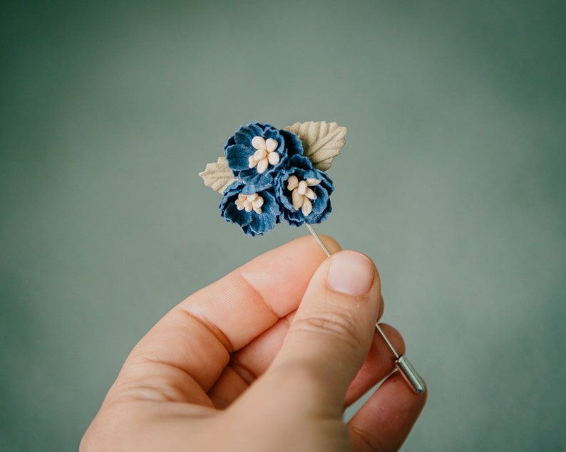 Men Buttonhole Flower Lapel Pin Wedding Boutonniere Wedding Etsy