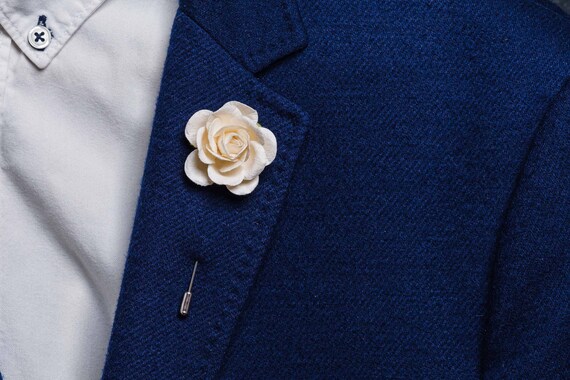 Flower Lapel Pins/groomsmen Boutonnière/lapel Pins/wedding