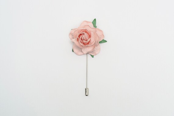 Spilla da uomo con rosa, spilla da bavero con fiore grande color bordeaux, fiore all'occhiello a spirale per abito, accessori da uomo per matrimonio, regalo per marito per abito - Italia