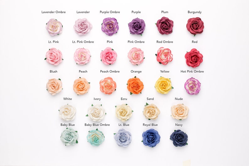 Baby Blue Big Rose Boutonniere for Formal Event, Wedding Lapel Pins in Many Colors Available, Gentle Paper-Made Floral Stick Pin for Men image 5