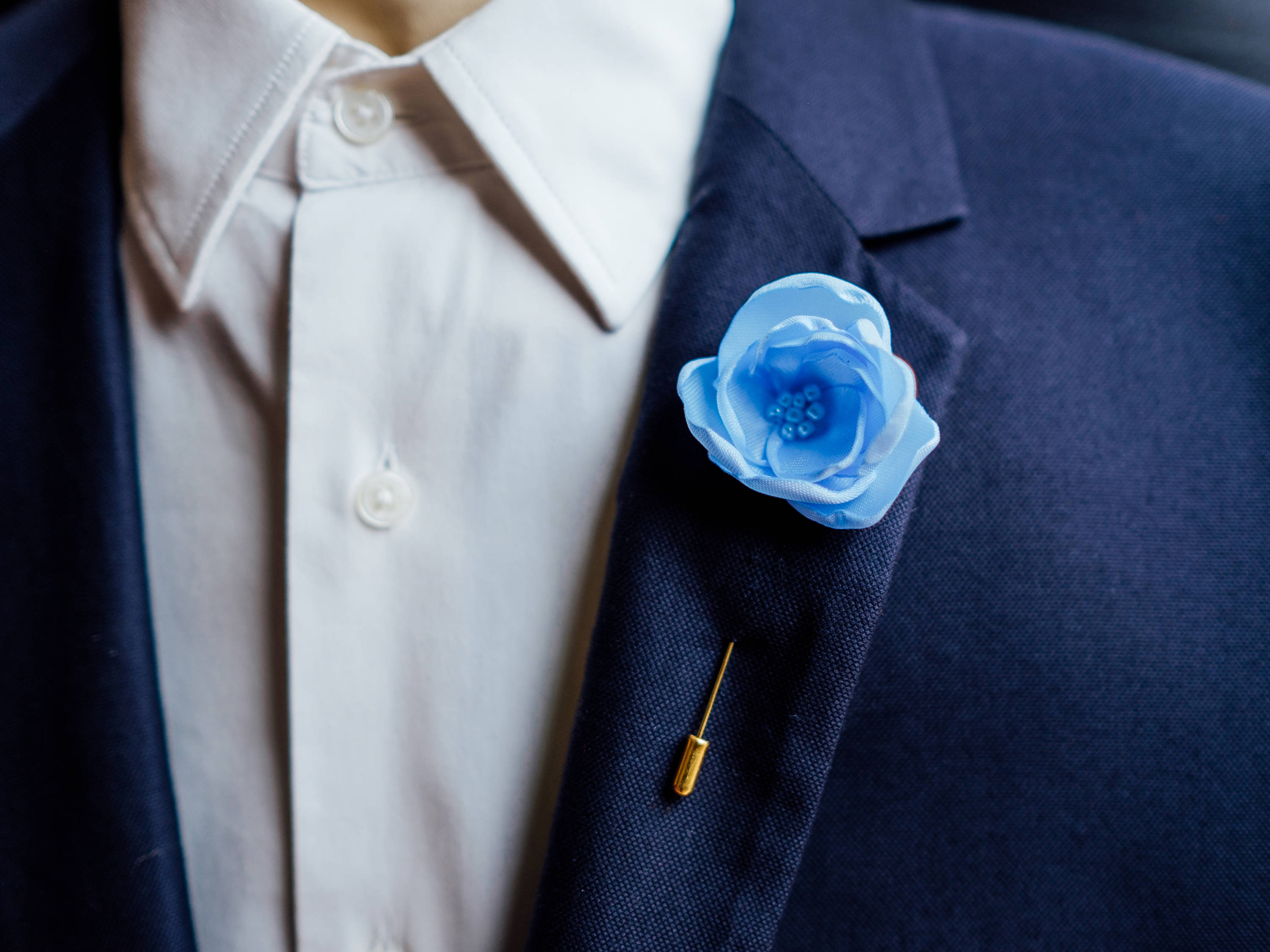 Rose Lapel Pin Rose Boutonniere lapel pin flower Men/'s Lapel Pin Gray and Antique Orange lapel pins men