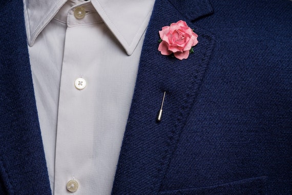 Rose Flower Women Men Cloth Boutonniere Lapel Brooch Pin Suit Tuxedo  Wedding | Fruugo NO