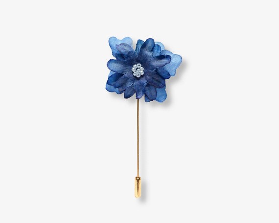 LICHENGTAI Spilla Elegante da Cerimonia con Fiore e Piume per Matrimonio - Accessorio da Sposa per Abiti e Abbigliamento