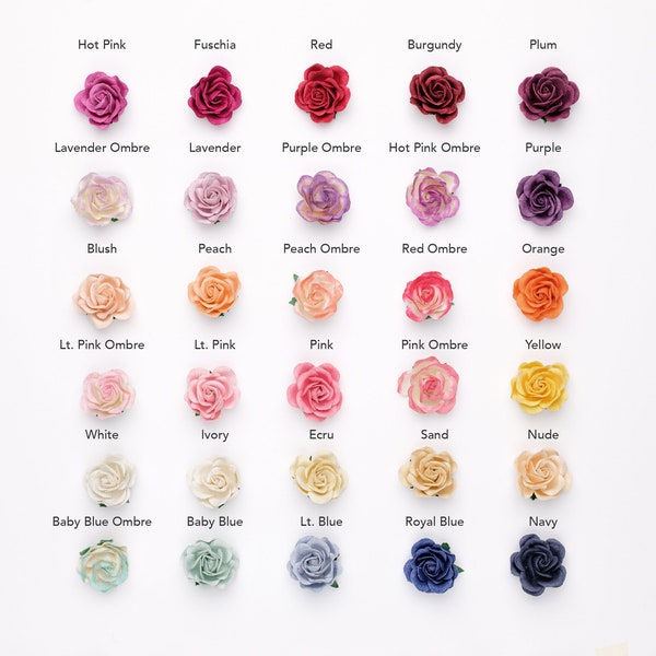 Multicolor Flower Lapel Pin - Rose Paper & Metal Wedding Boutonniere - Colorful Brooch Pin for Suit