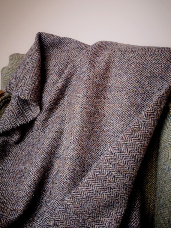 New Harris Tweed blanket throw bedspread