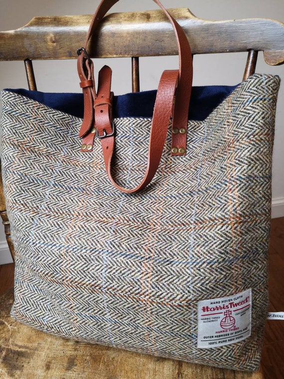 Bobi Harris Tweed tote
