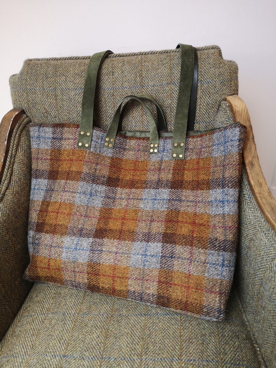 Clara Harris Tweed bag