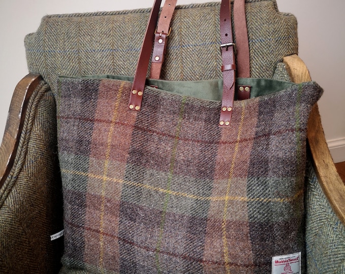 New Rupert Harris Tweed bag