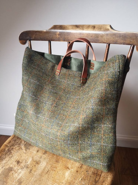 Steph Harris Tweed bag