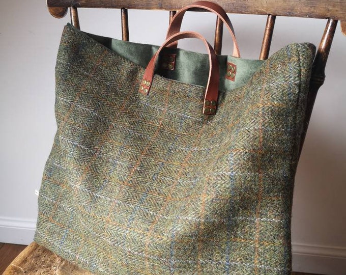 Steph Harris Tweed bag