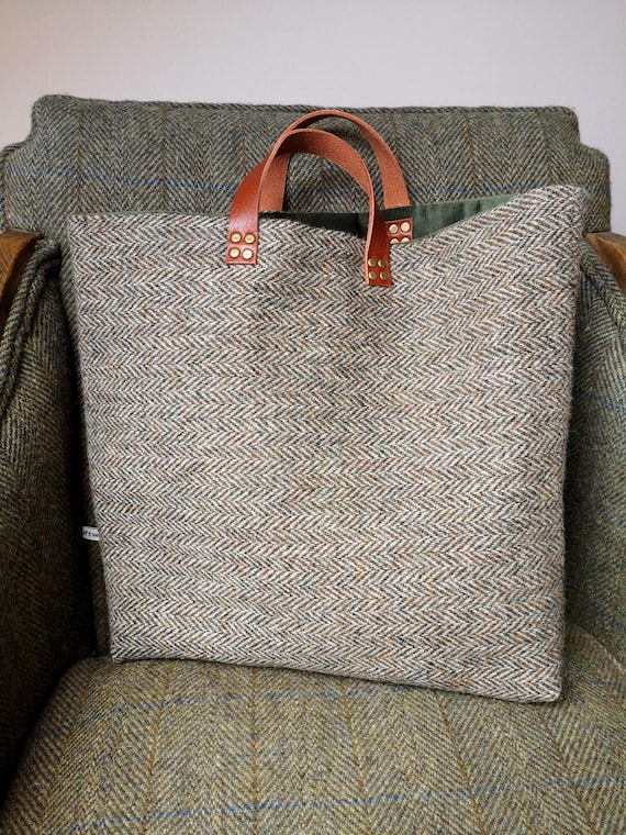 New Bell Harris Tweed tote bag