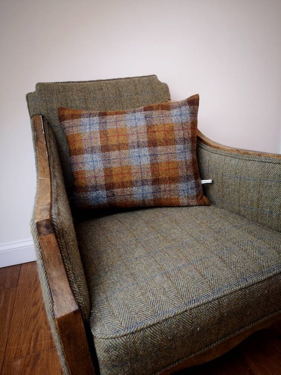 Uist Harris Tweed cushion cover