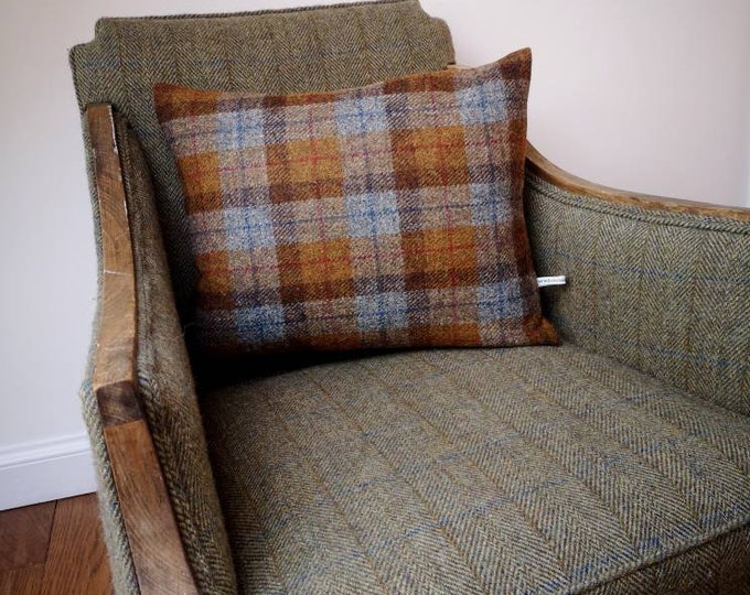 Uist Harris Tweed cushion cover