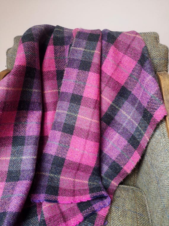New Harris Tweed blanket throw bedspread