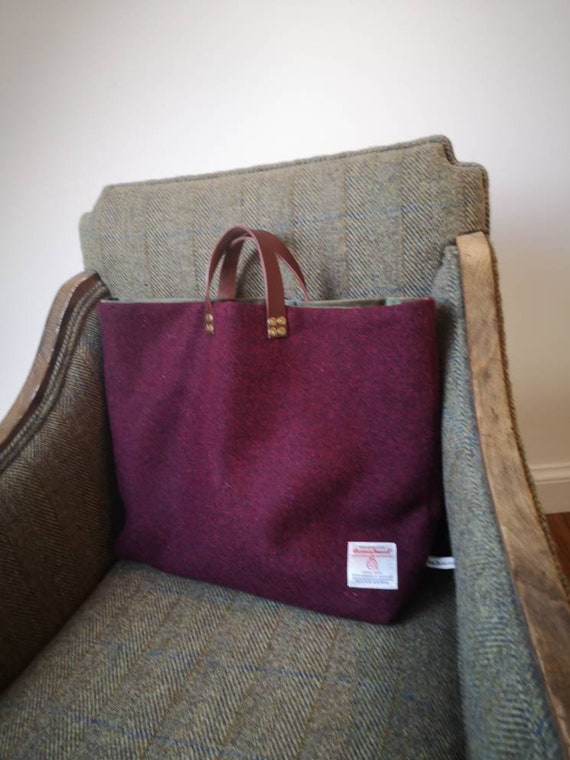 Merlin Harris Tweed bag