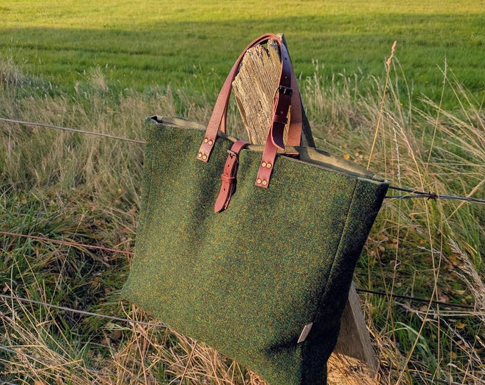 Bobi Harris Tweed tote
