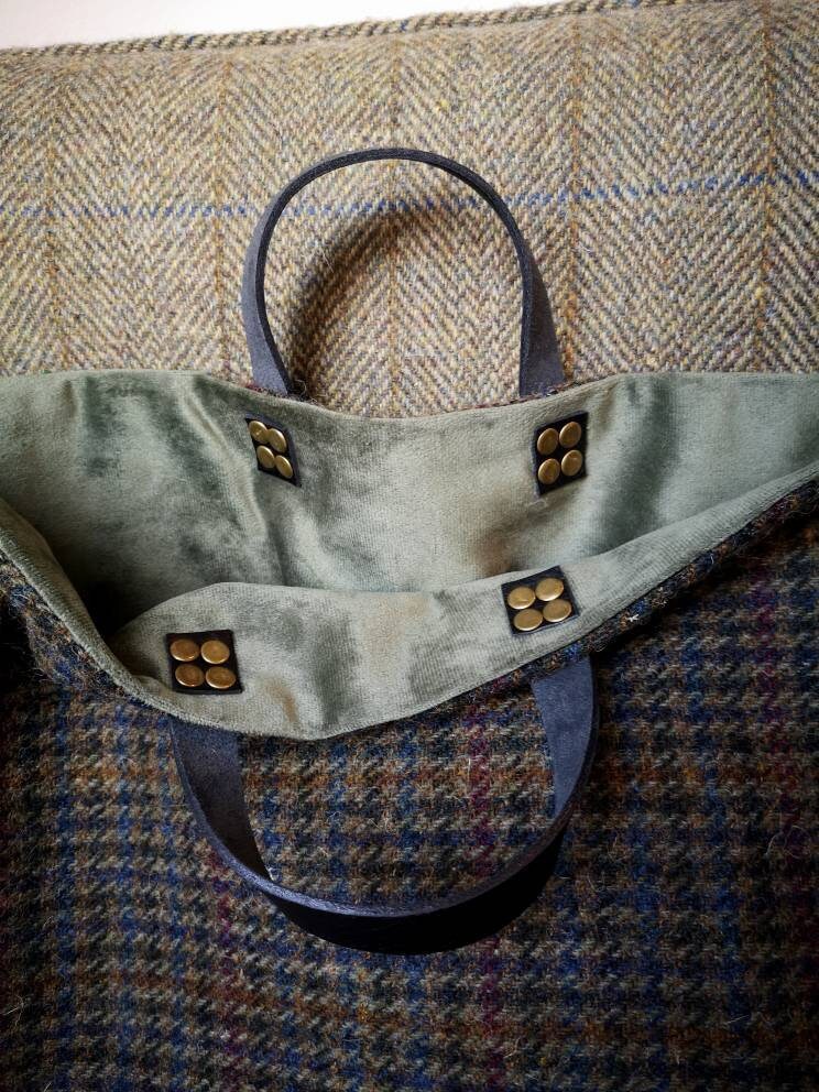 New Maura Harris Tweed Bag - Etsy UK